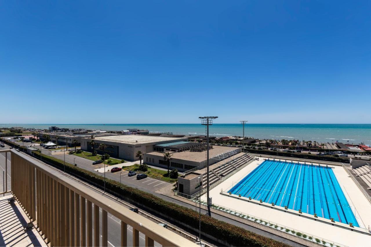 Appartamento Polo Natatorio Lido di Ostia Exteriör bild