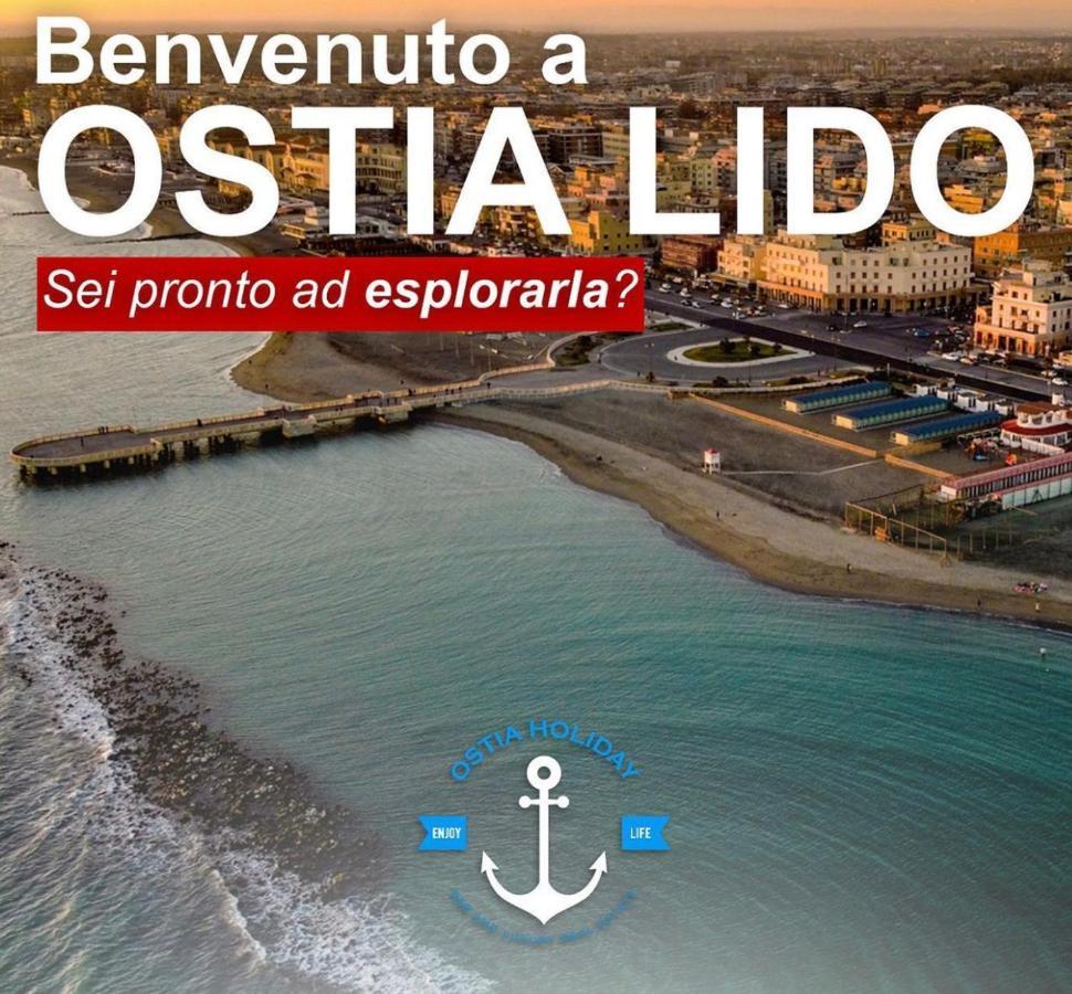 Appartamento Polo Natatorio Lido di Ostia Exteriör bild